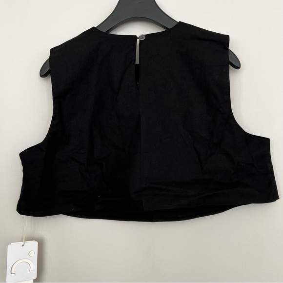 Linen Resort Tank Top Wide Leg Pant Set - Picture 9 of 13